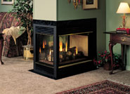 Vanguard Direct Vent Fireplaces do not affect indoor air quality and are ideally suited for today's energy efficient, tightly constructed homes.
